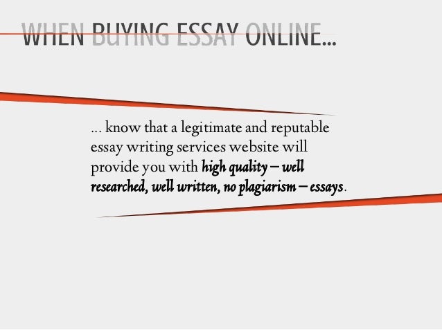 Essay buying online