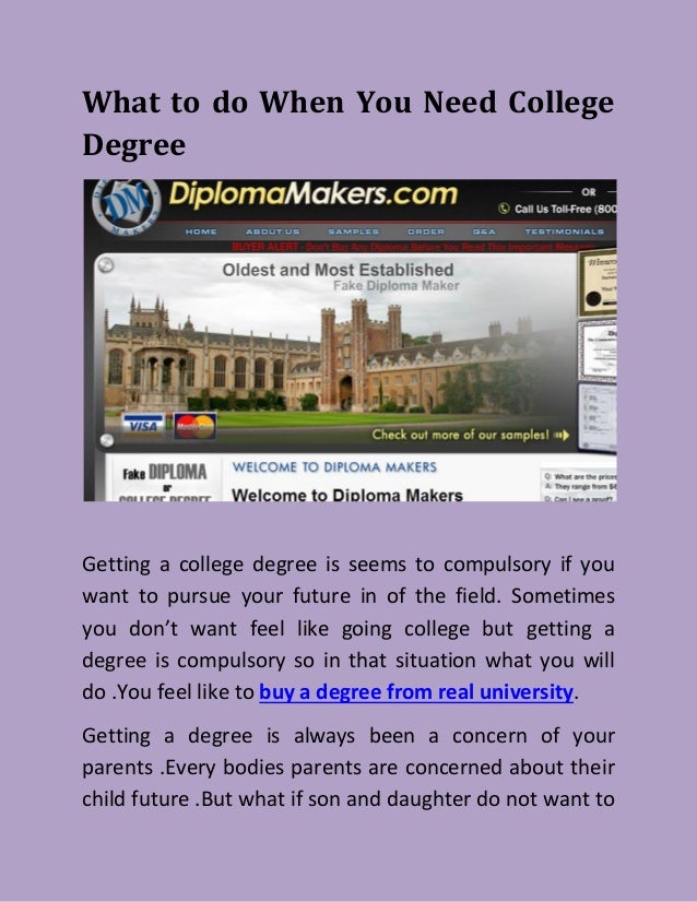 what to do when you need college degree college degrees in order