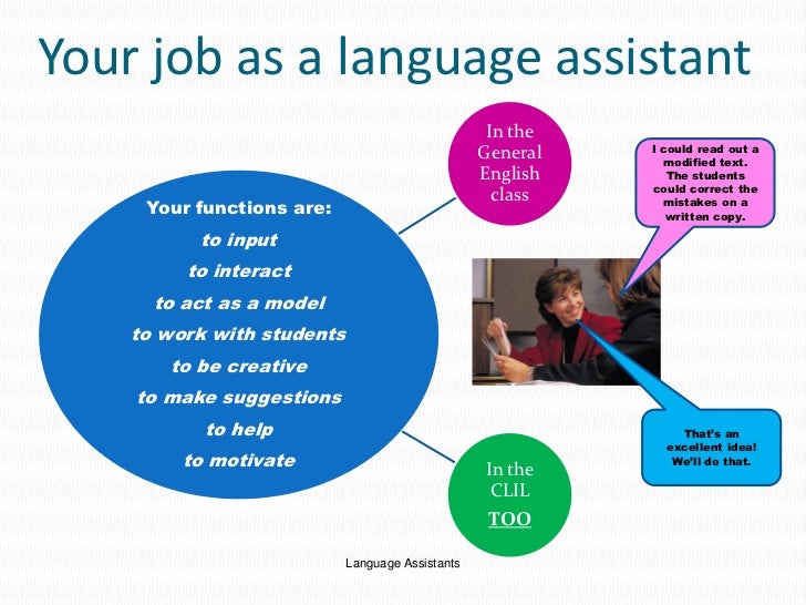 What to do with a language assistant