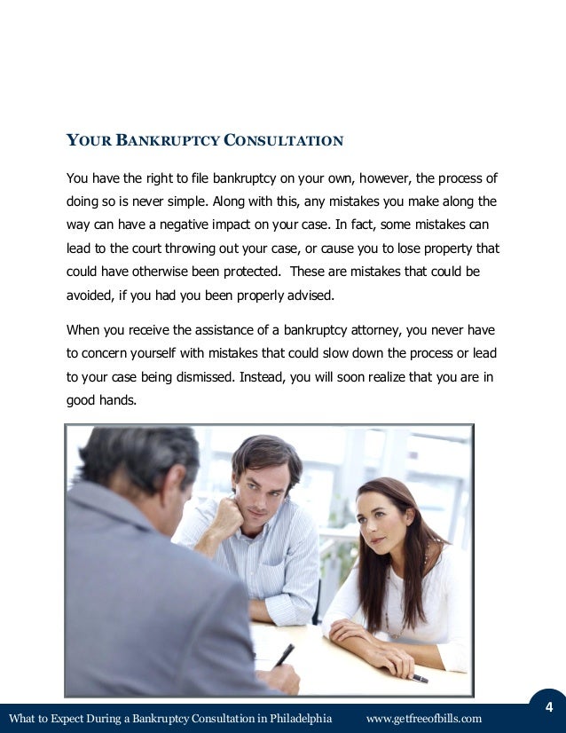 What to Expect During a Bankruptcy Consultation in Philadelphia