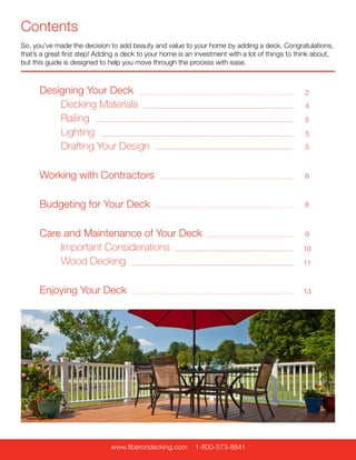 Decking Notes What To Expect When You're Decking | PDF