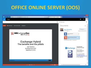 OFFICE ONLINE SERVER (OOS)
 