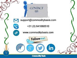 support@commoditybasis.com
+31 (0) 641060510
www.commoditybasis.com
Commodity Basis
 