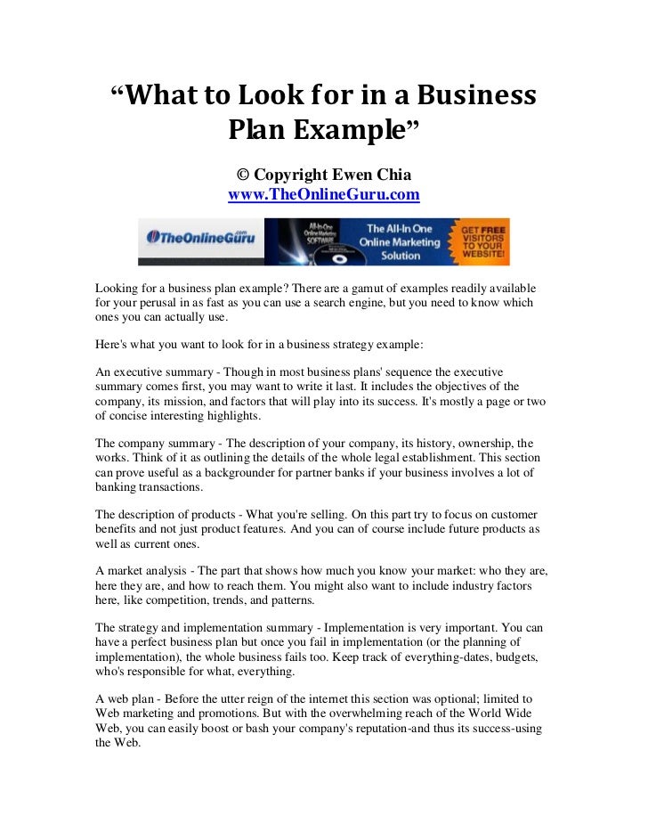 Startup business plan sample pdf image