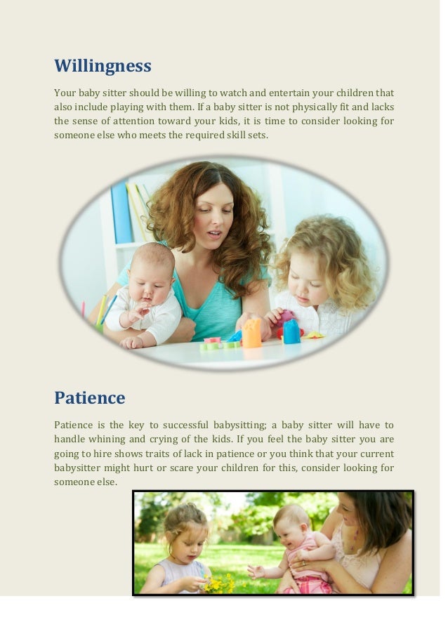 what to look for in a good baby sitter in dallas looking for a baby sitter