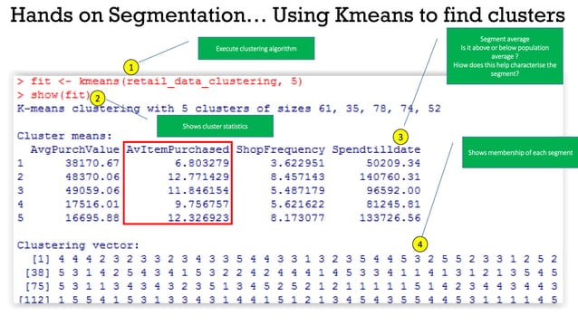 What to look for in segmentation output | PPT