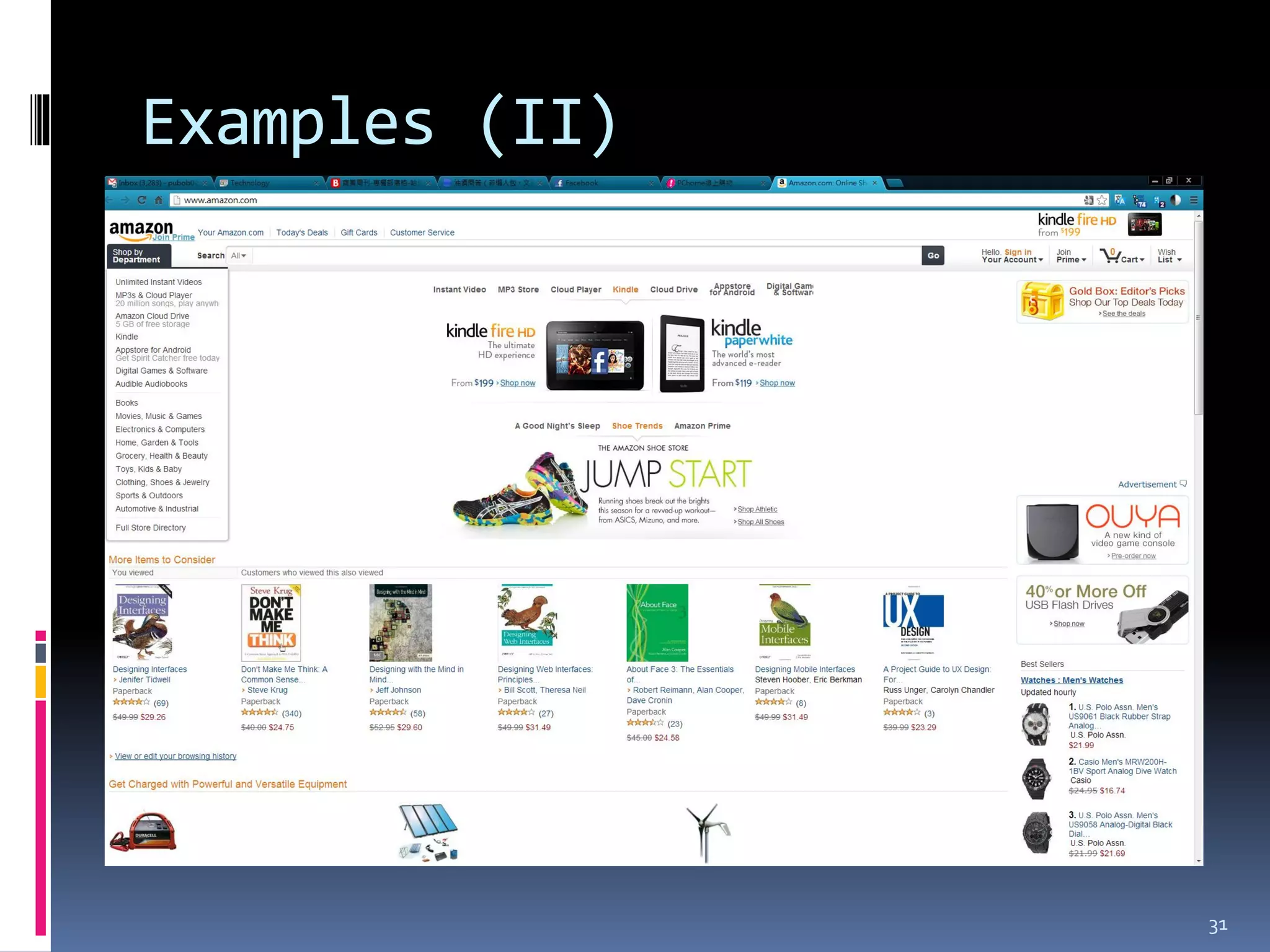 Examples (II)




                31
 