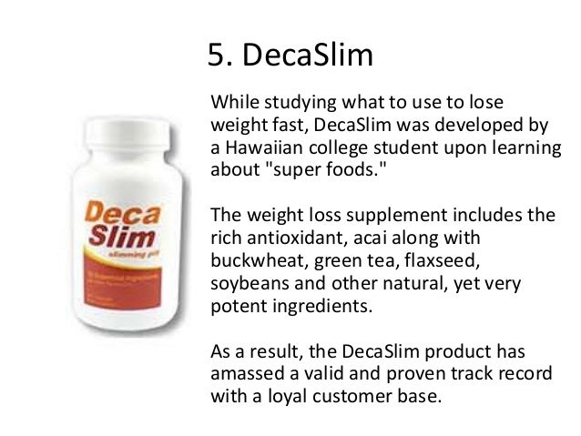 What to use to lose weight fast