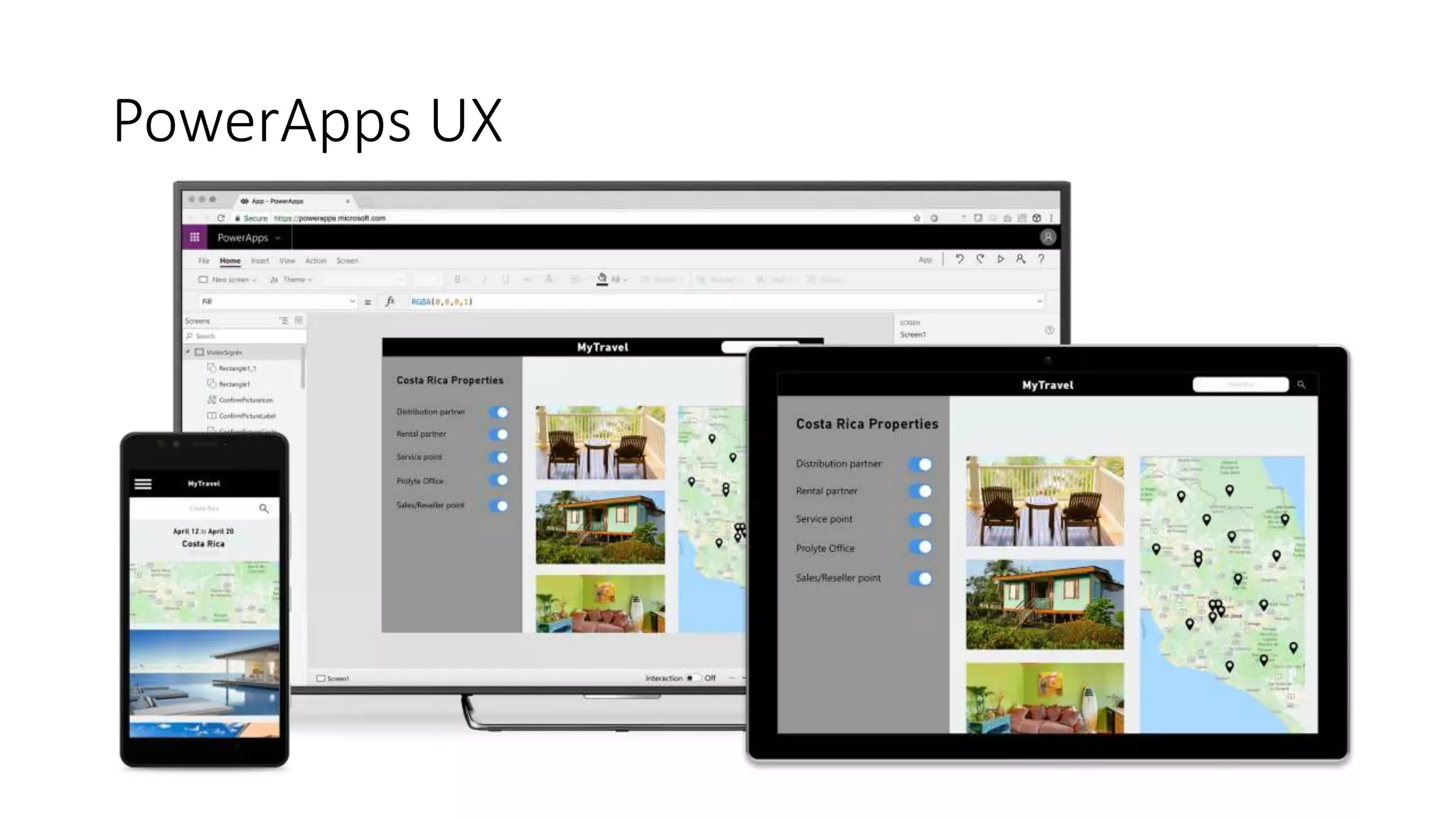 PowerApps UX
 