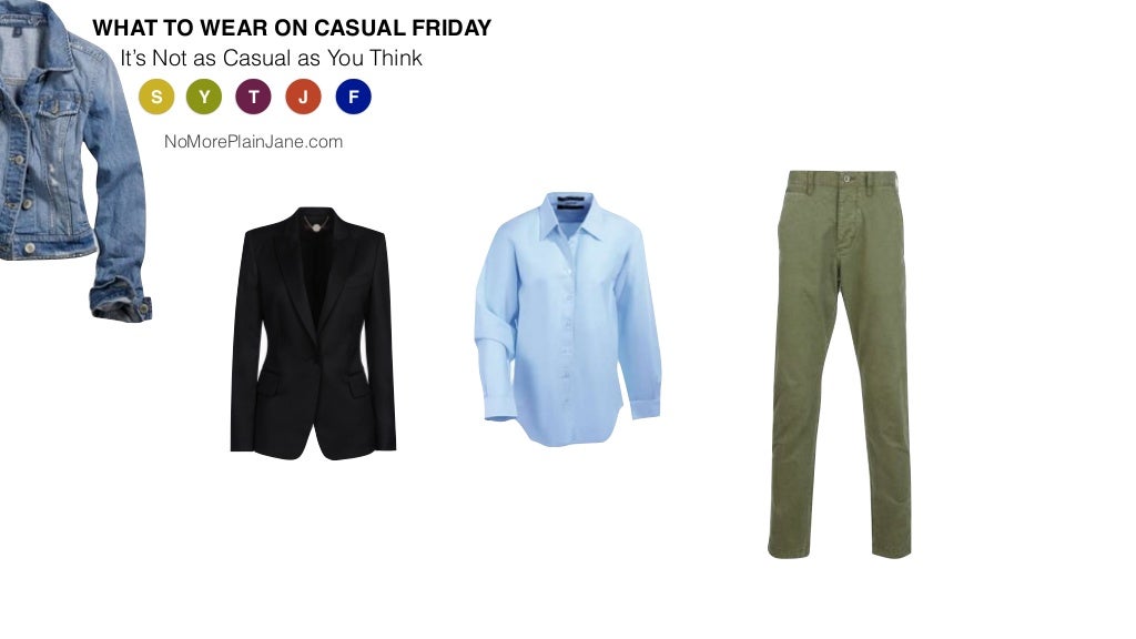 What to wear on casual friday