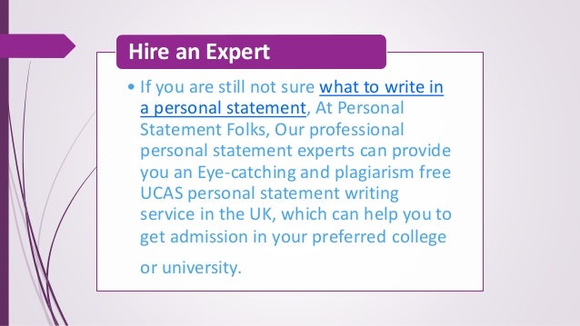 Can someone write a personal statement for me Can someone write a personal statement for me