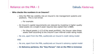 Pra Internal Model Risks Pensions Risk Transfer | PDF
