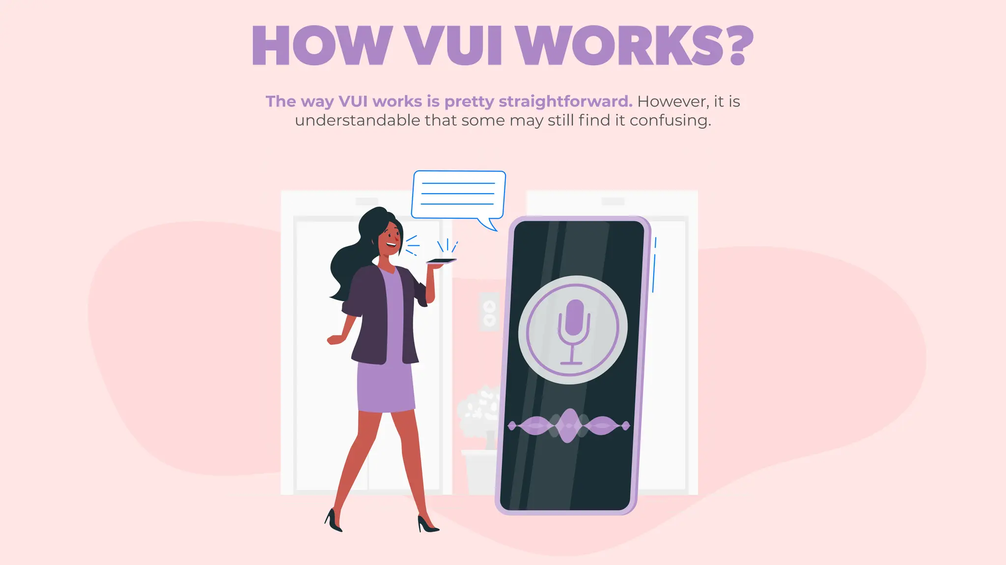 HOW VUI WORKS?
The way VUI works is pretty straightforward. However, it is
understandable that some may still find it confusing.
 