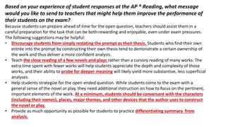 What we can learn from ap lit reader by mrs. scruggs | PPTX