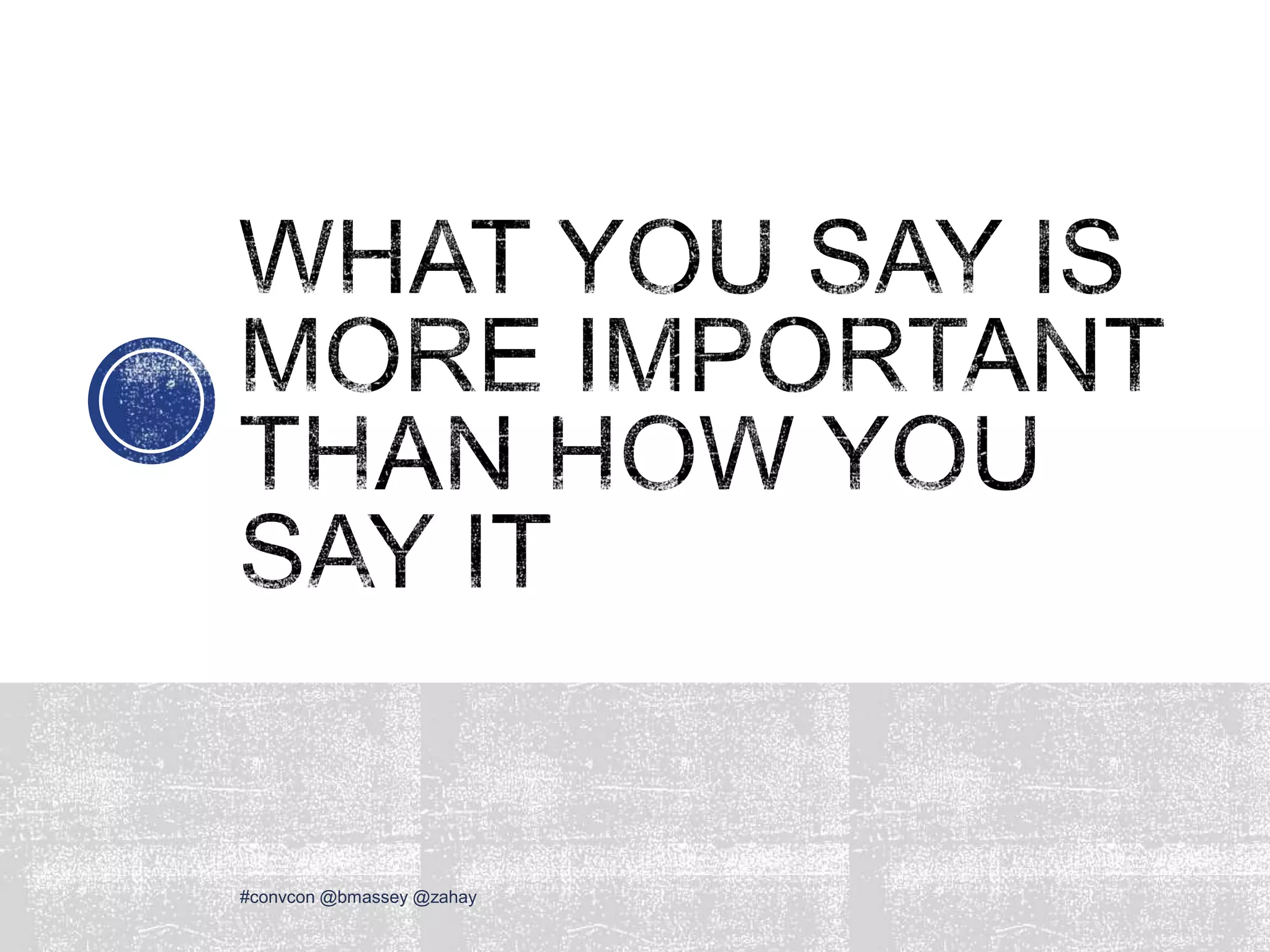 #convcon @bmassey @zahay
 
