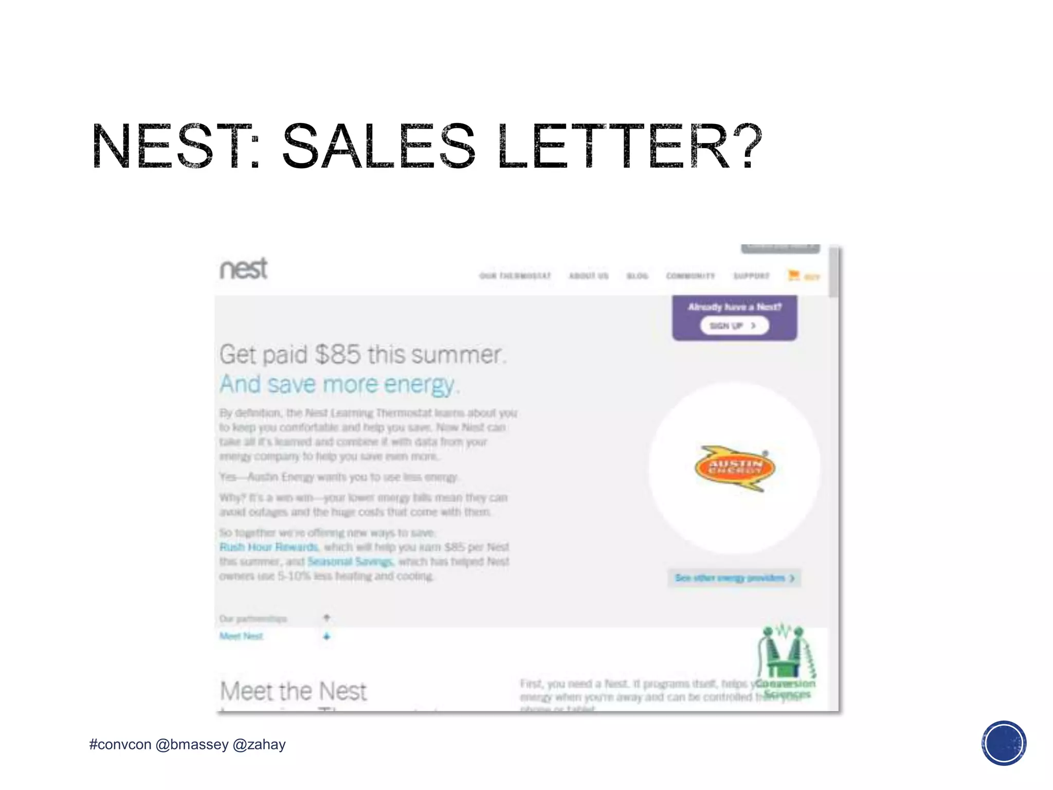 #convcon @bmassey @zahay
 
