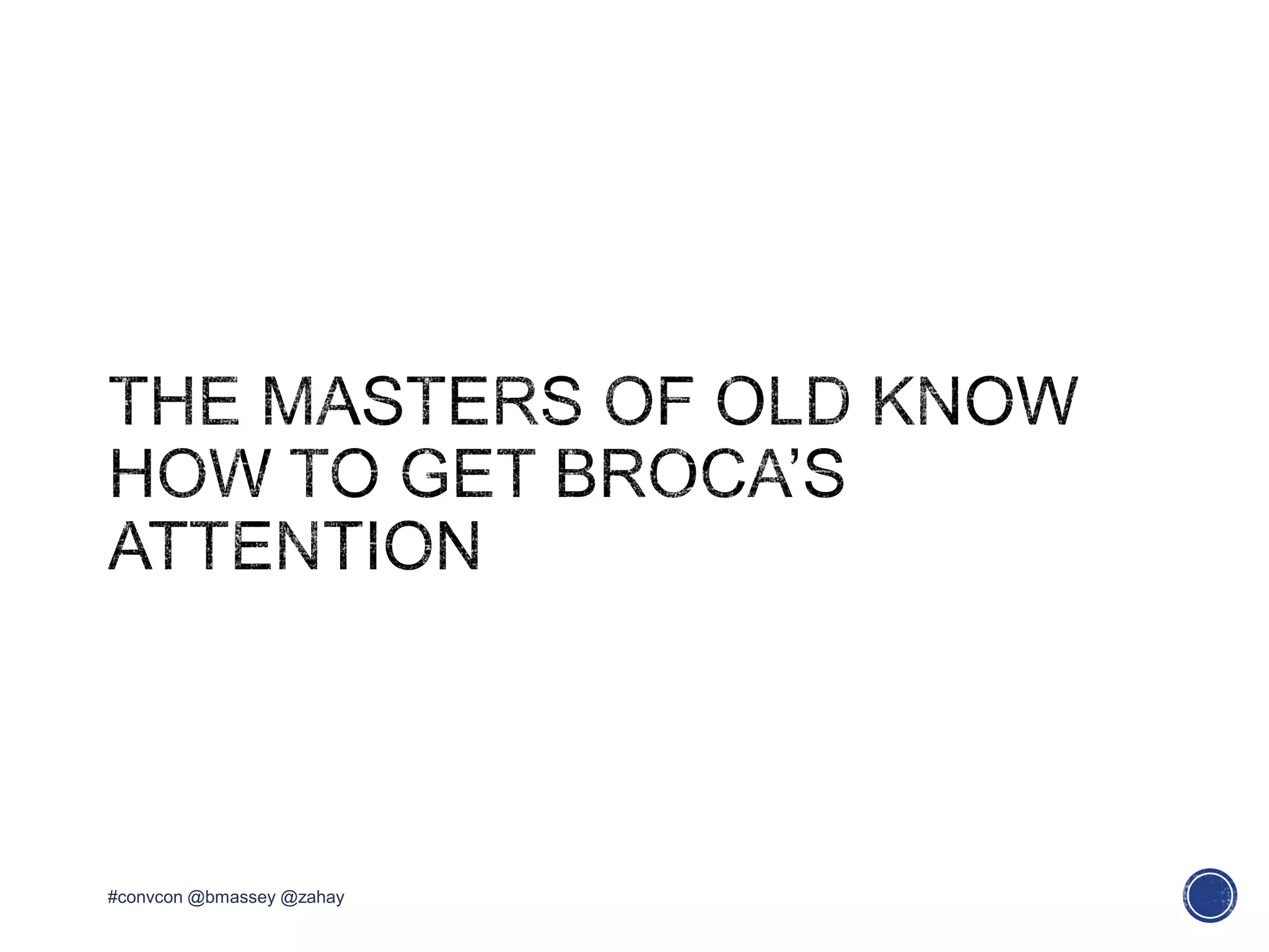 #convcon @bmassey @zahay
 