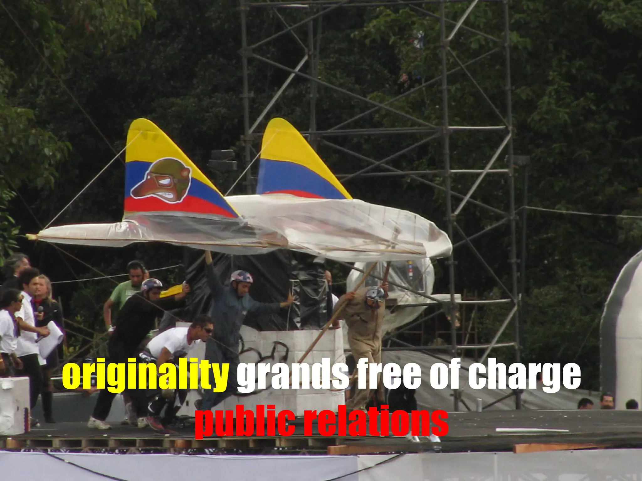 originality grands free of charge
public relations

 