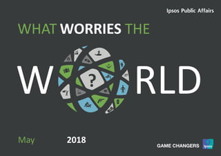1World Worries | March 2017 | Version 1 | Public
W RLD
WORRIESWHAT THE
?
May 2018
 
