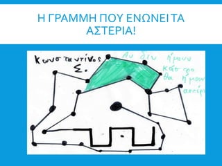 Η ΓΡΑΜΜΗ ΠΟΥ ΕΝΩΝΕΙΤΑ
ΑΣΤΕΡΙΑ!
 