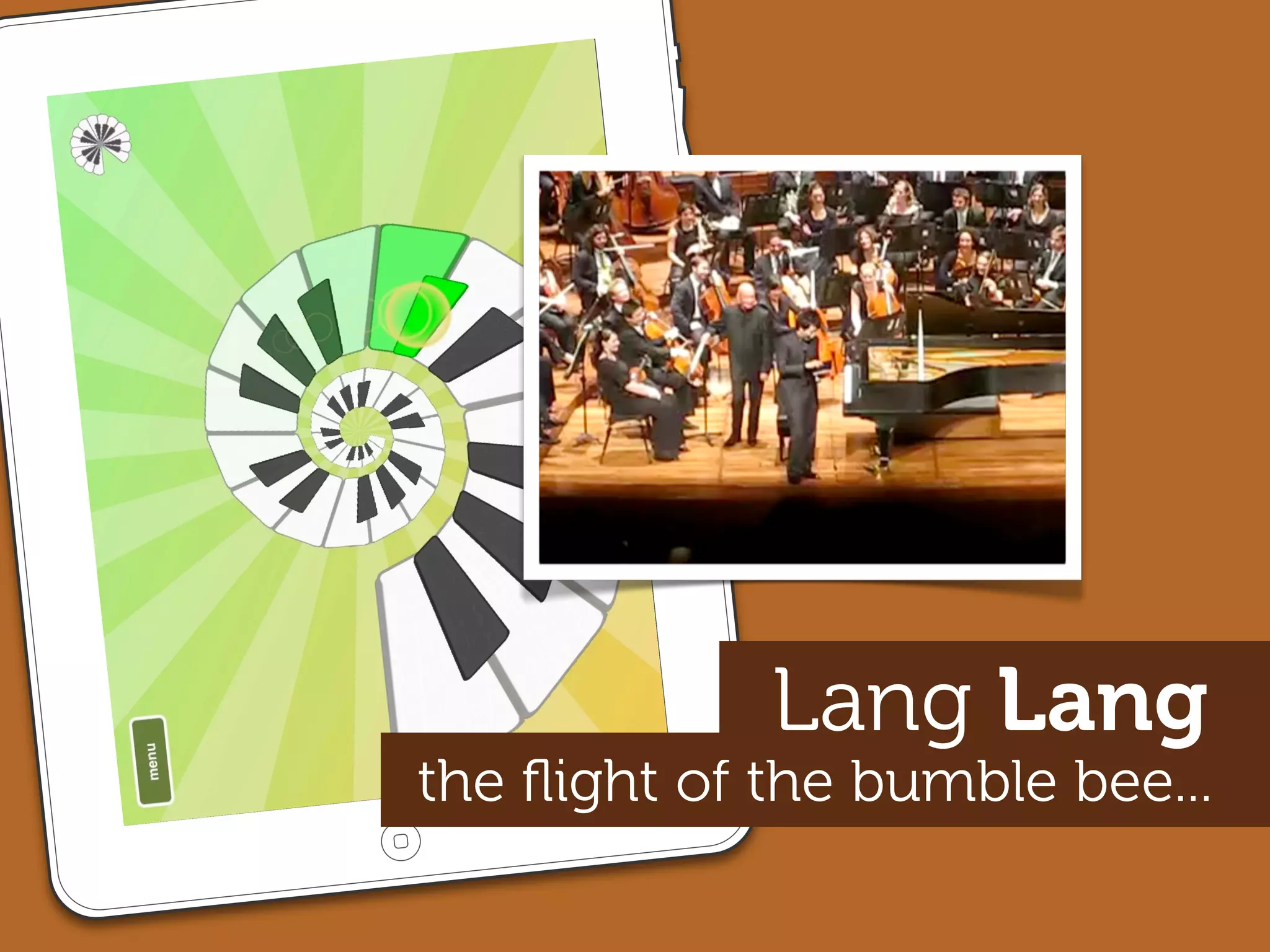 Lang Lang
the ﬂight of the bumble bee...
 