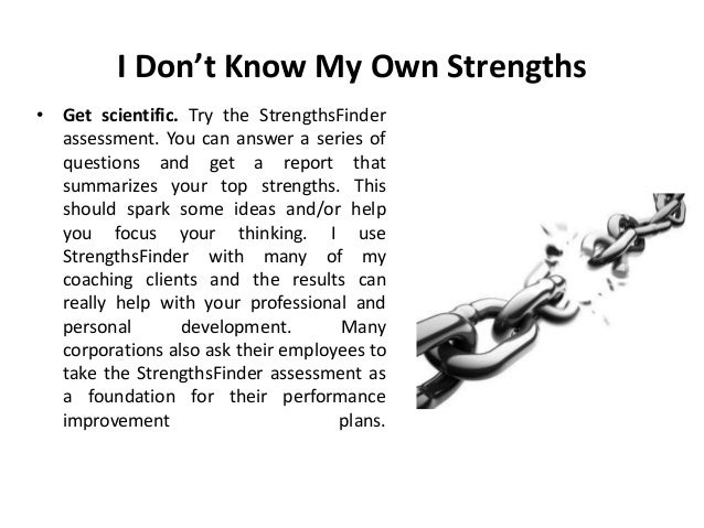 what are some personal strengths