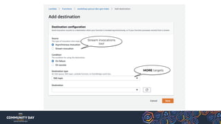 MORE targets
Stream invocations
too!
 
