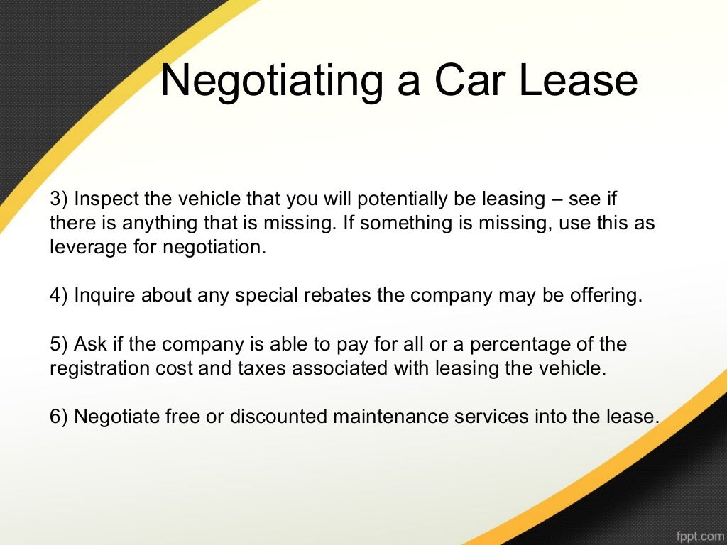 Can You Negotiate A Lease Buyout taranisdesign