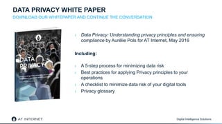 Data Privacy: What you need to know about privacy, from compliance to ...