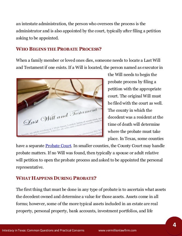 What You Need to Know About Texas Probate Process