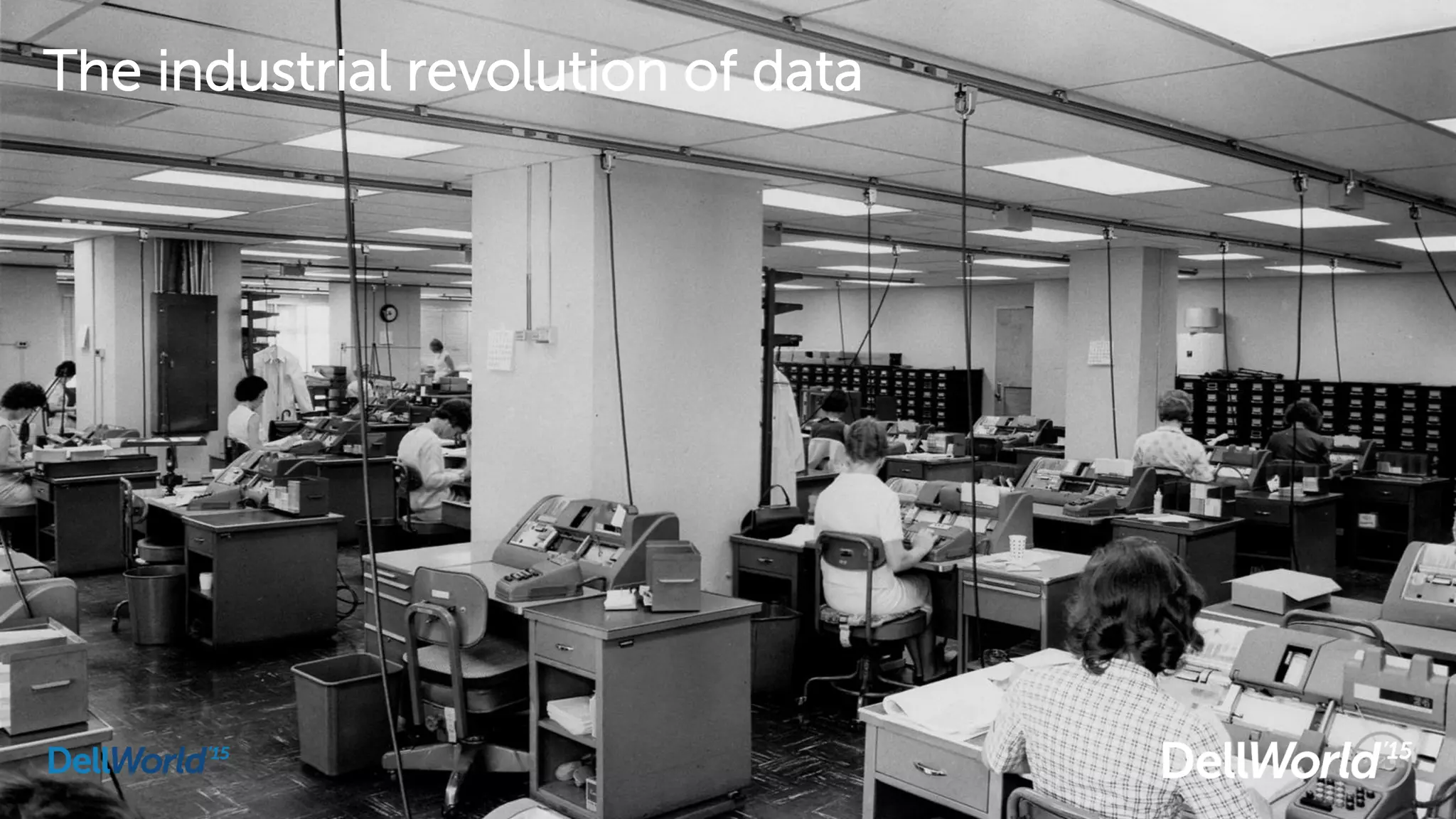 The industrial revolution of data
 