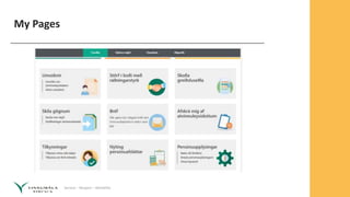 Service – Respect – Reliability
My Pages
 