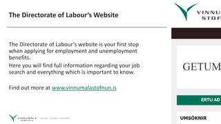 Service – Respect – Reliability
The Directorate of Labour‘s Website
The Directorate of Labour‘s website is your first stop...