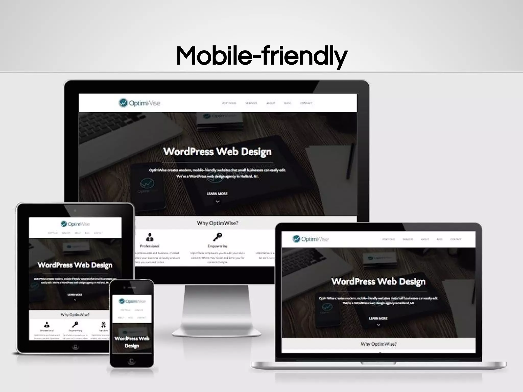 Mobile-friendly
 