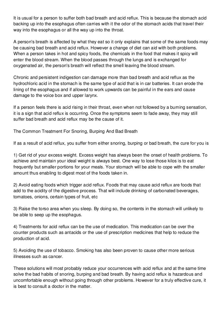 The Best Natural Options For Acid Reflux Treatment slideshare