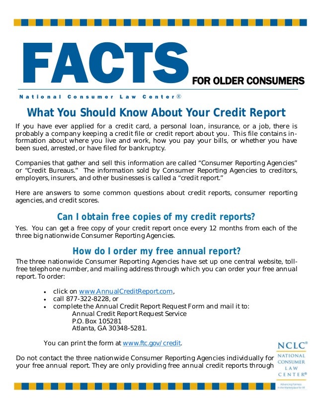 Credit Report Companies >> What You Should Know About Your Credit Report Credit Report Companies >> What You Should Know About Your Credit Report