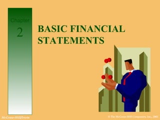 © The McGraw-Hill Companies, Inc., 2002McGraw-Hill/Irwin
BASIC FINANCIAL
STATEMENTS
Chapter
2
 