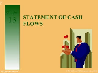 © The McGraw-Hill Companies, Inc., 2002McGraw-Hill/Irwin
Slide
3-1
STATEMENT OF CASH
FLOWS
Chapter
13
 