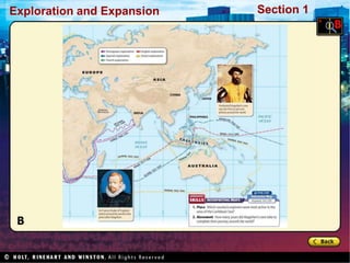 Exploration and Expansion Section 1
 