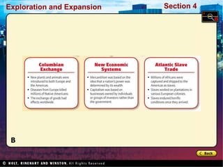 Exploration and Expansion Section 4
 