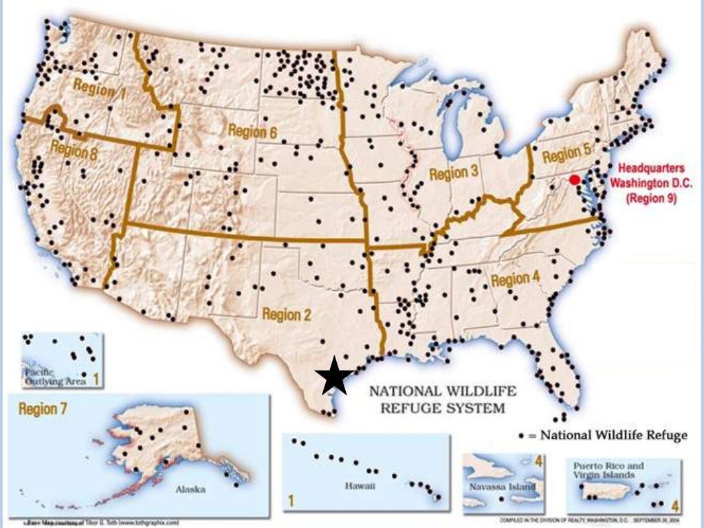 Usfws Regions Map
