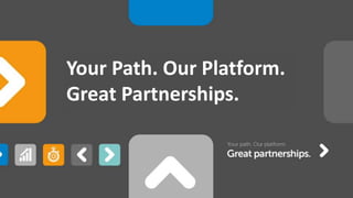 Dell - Internal Use - Confidential
Your Path. Our Platform.
Great Partnerships.
 