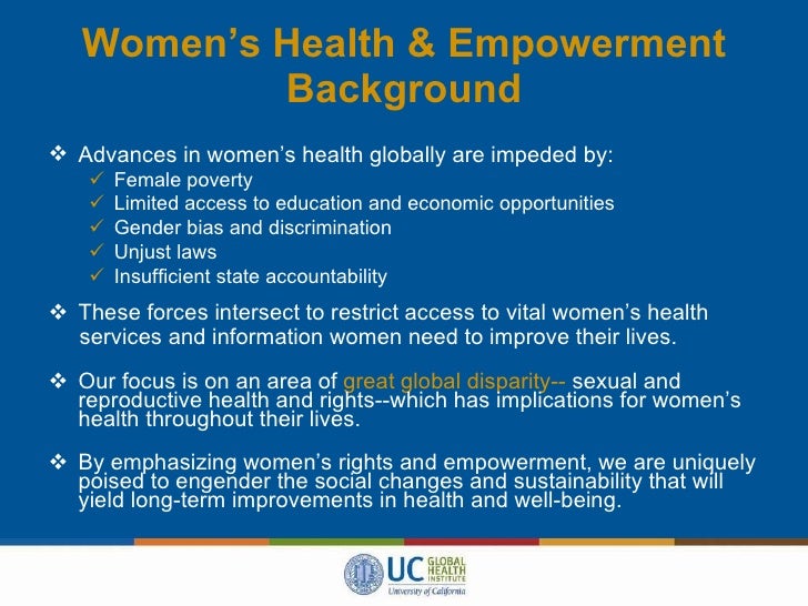 Women's Health and Empowerment Overview