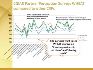 WHEAT - Presentation for Discussion with Donors and Partners - June 2013