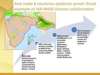 WHEAT - Presentation for Discussion with Donors and Partners - June 2013