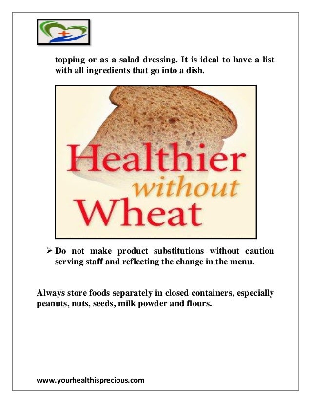 Wheat & allergy gluten and its symptoms, treatment