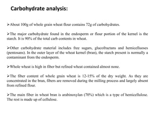 Wheat Analysis Process Wheat analysis | PPTX