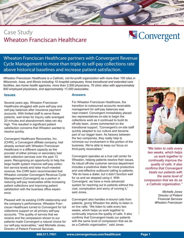 Wheaton Franciscan Healthcare Case Study PDF