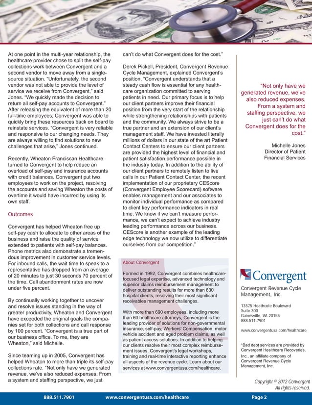 Wheaton Franciscan Healthcare Case Study PDF