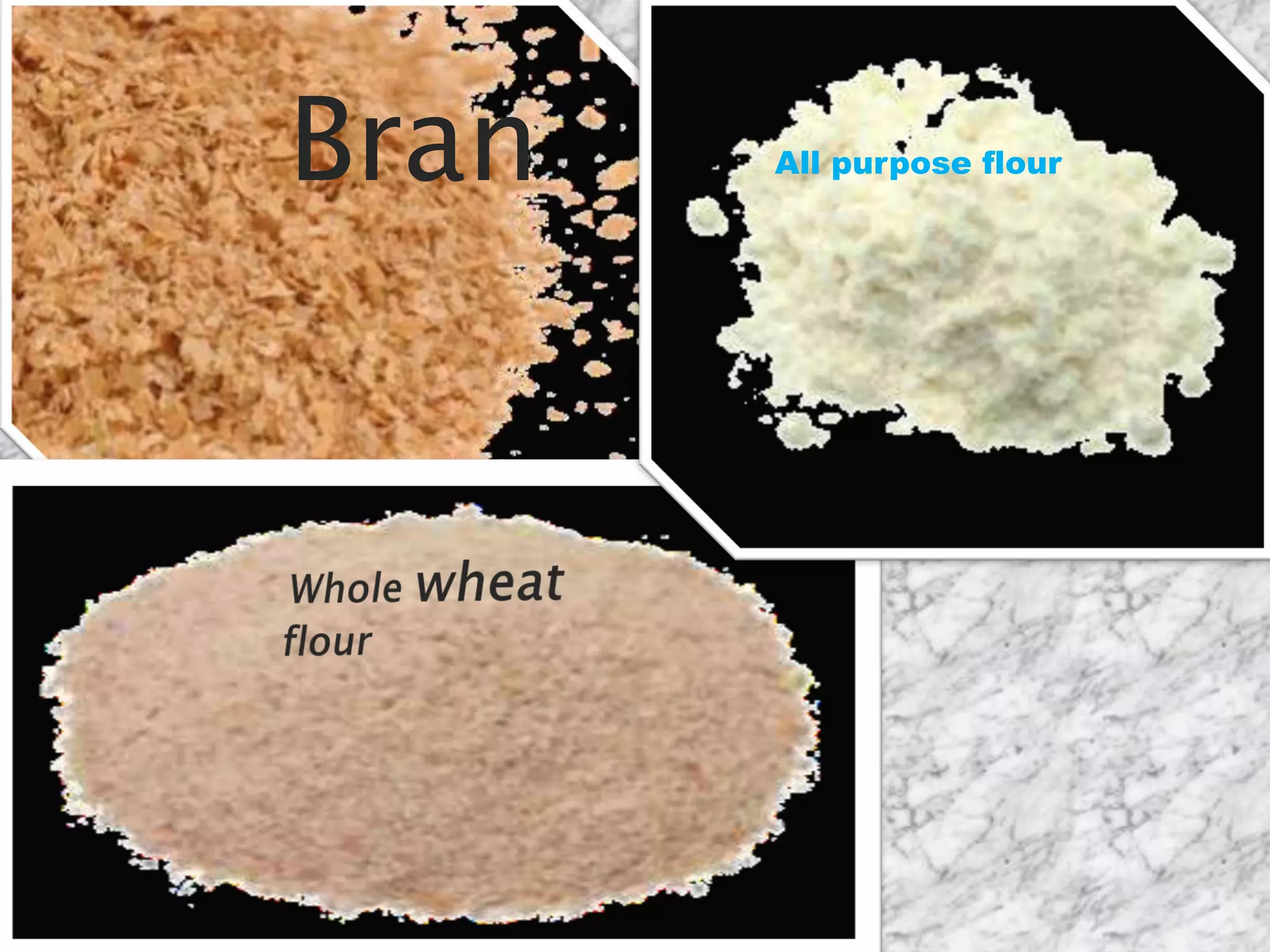 Bran All purpose flour
 